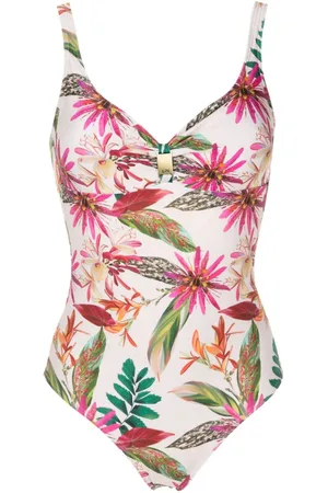 Lygia & Nanny Roberta botanical-print swimsuit