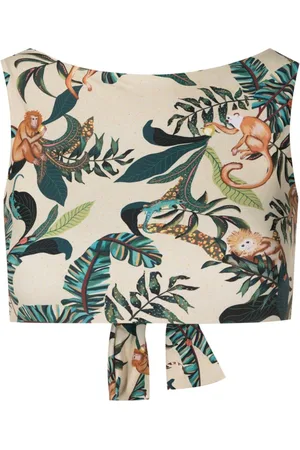 Lygia & Nanny Iola graphic-print bikini top