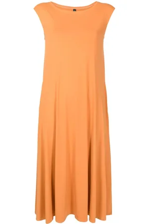 Lygia & Nanny Tie round-neck midi dress