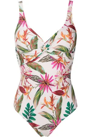 Lygia & Nanny Adriana floral-print swimsuit