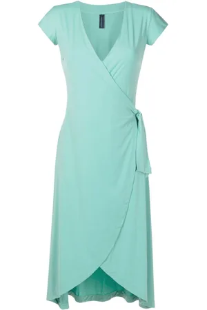 Lygia & Nanny Falcao V-neck midi dress