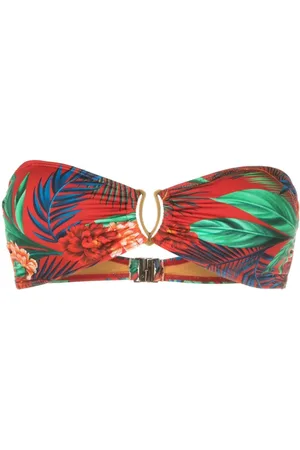 Lygia & Nanny Mika botanical-print bikini top