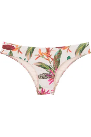 Lygia & Nanny Waikiki botanical-print bikini bottoms