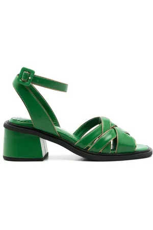 Sarah Chofakian Giverny 45mm leather sandals