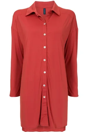 Lygia & Nanny Meline long-sleeve shirtdress