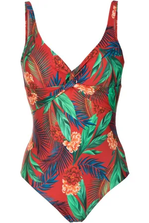 Lygia & Nanny Adriana floral-print swimsuit