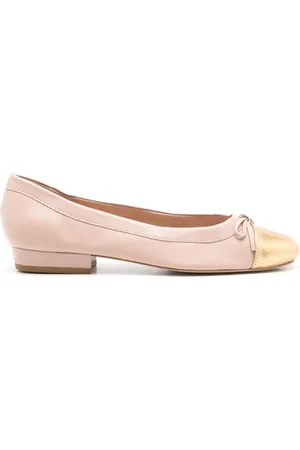 Sarah Chofakian Martina bow-detail ballerina shoes