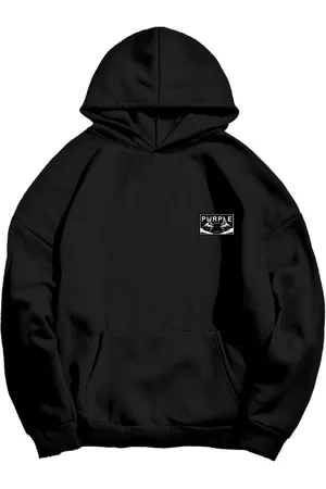 Purple Brand Oversized Bloom Hoodie 