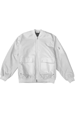 Purple Brand Logo-print cotton bomber jacket