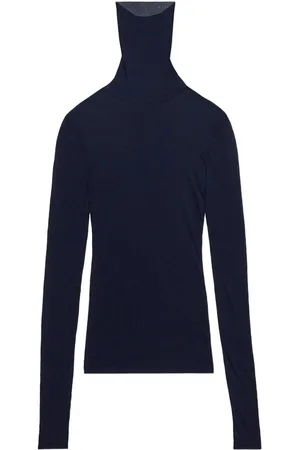 Ami Roll-neck ribbed sweater