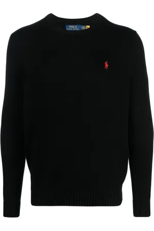 Ralph Lauren Logo-embroidered crew-neck jumper