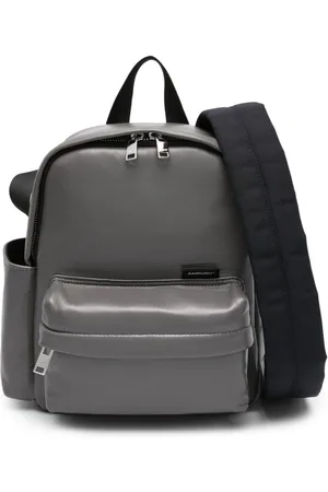 AMBUSH Logo-tag leather backpack