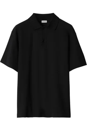 Burberry Piqué-weave cotton polo shirt