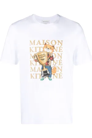 Maison Kitsuné Fox Champion cotton T-shirt