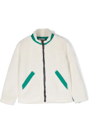 Woolrich Panelled zip-up bomber jacket