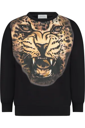 Roberto Cavalli Graphic-print cotton sweatshirt