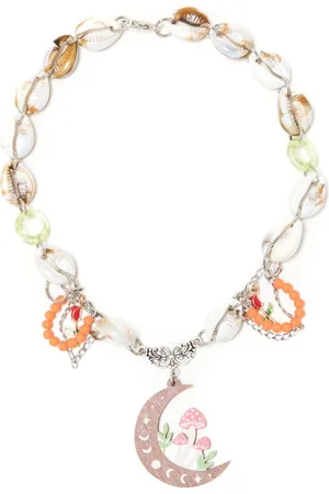 AMIR SLAMA Cowrie shell-embellishment necklace