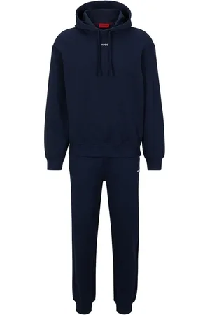 HUGO BOSS Logo-print cotton hoodie