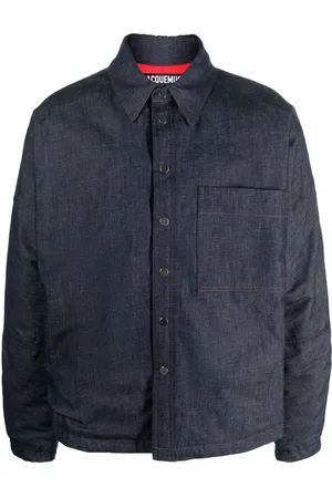 Jacquemus White & Black Le Papier 'La Chemise Jean' Shirt for Men