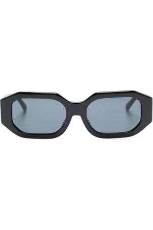Linda Farrow X The Attico Blake geometric sunglasses
