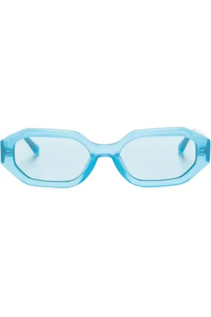 Linda Farrow X The Attico Irene geometric sunglasses