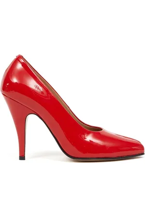 Maison Margiela Tabi 110mm patent leather pumps