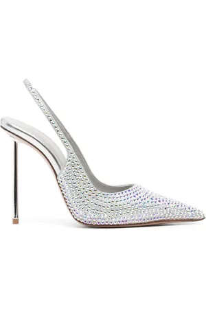 LE SILLA Bella 115mm crystal-embellished pumps