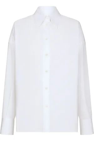 Dolce & Gabbana Pointed-collar drop-shoulder shirt