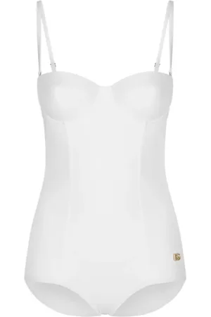 Dolce & Gabbana Logo-plaque swimsuit