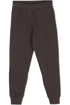 Emporio Armani Logo-embossed panelled track pants