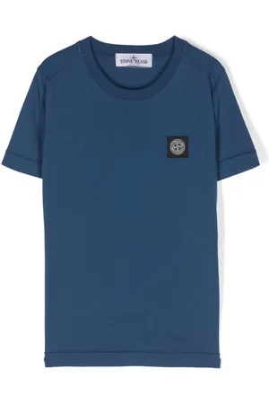 Stone Island Compass-motif cotton T-shirt