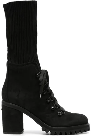 LE SILLA St. Moritz 90mm suede boots
