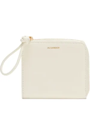 Jil Sander Debossed-logo calf leather wallet
