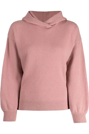 PRINGLE OF SCOTLAND Long-sleeve wool-cashmere blend hoodie