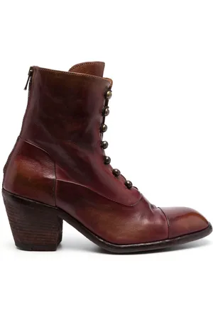 Officine creative Sydne 60mm lace-up boots