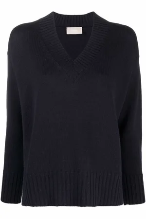 DRUMOHR V-neck ribbed-trim jumper