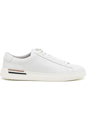 HUGO BOSS Lace-up leather sneakers