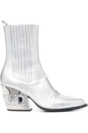 Philipp Plein Gothic 85mm mid-calf boots
