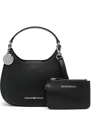 Emporio Armani Logo-plaque tote bag