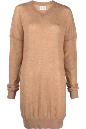 Khaite Fine-knit V-neck jumper