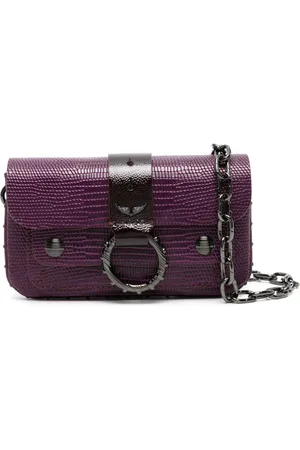 Zadig & Voltaire Kate Wallet lizard-embossed mini bag