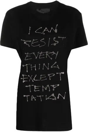 John Richmond Crew-neck studded cotton T-shirt