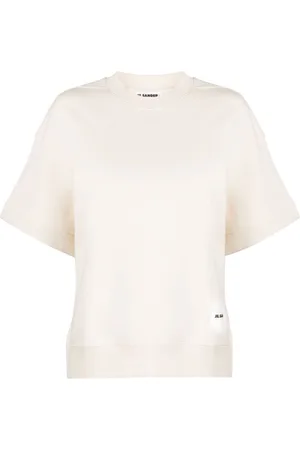 Jil Sander Logo-patch short-sleeved T-shirt