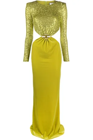 Karl Lagerfeld sequin-embellished Flared Dress - Farfetch