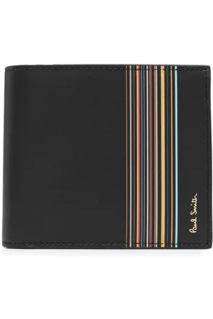 Paul Smith Logo-plaque leather wallet