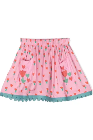 Stella McCartney Floral-print A-line skirt