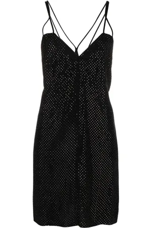 Zadig & Voltaire Rohana rhinestone silk minidress