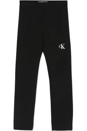 Calvin Klein Logo-print cotton leggings