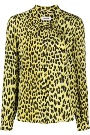 Zadig & Voltaire Taos leopard-print silk shirt