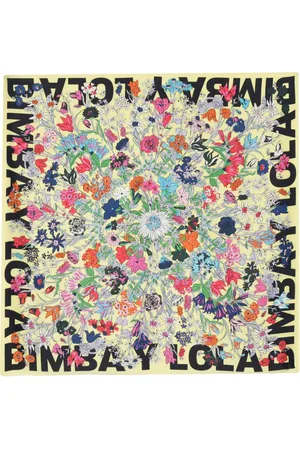Bimba Y Lola Printed Woven Scarf - Grey Scarves and Shawls, Accessories -  WBIYL20002
